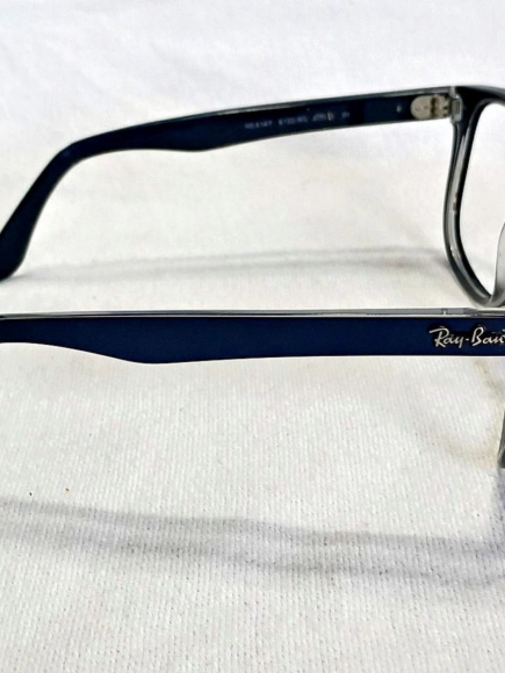Ray-Ban Blue Rectangular Frame Glasses